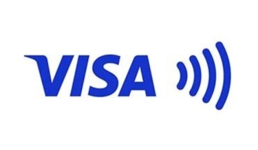 Visa and Pay Here logos